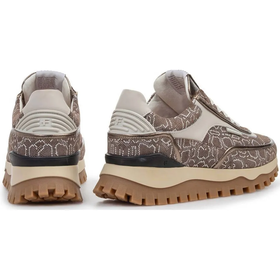 Floris Van Bommel suède sneakers bruin, foto 6