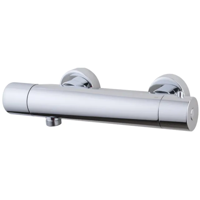 Boss & Wessing Douchethermostaat Eco Cool-Touch 28cm Chroom Glans Chroom