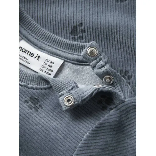 NAME IT BABY sweater met print - blauw, foto 4