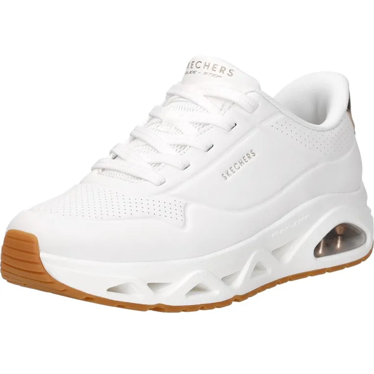 Skechers Uno Glide Step Glide On Air lage sneakers wit, foto 3