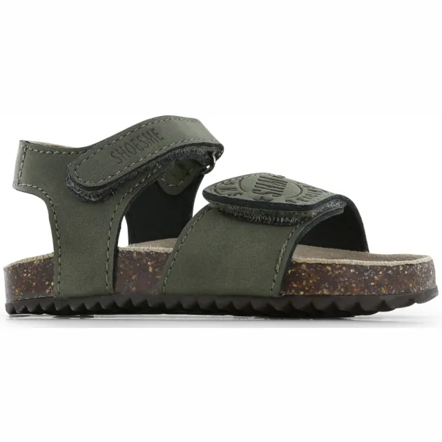 Shoesme leren sandalen donkergroen