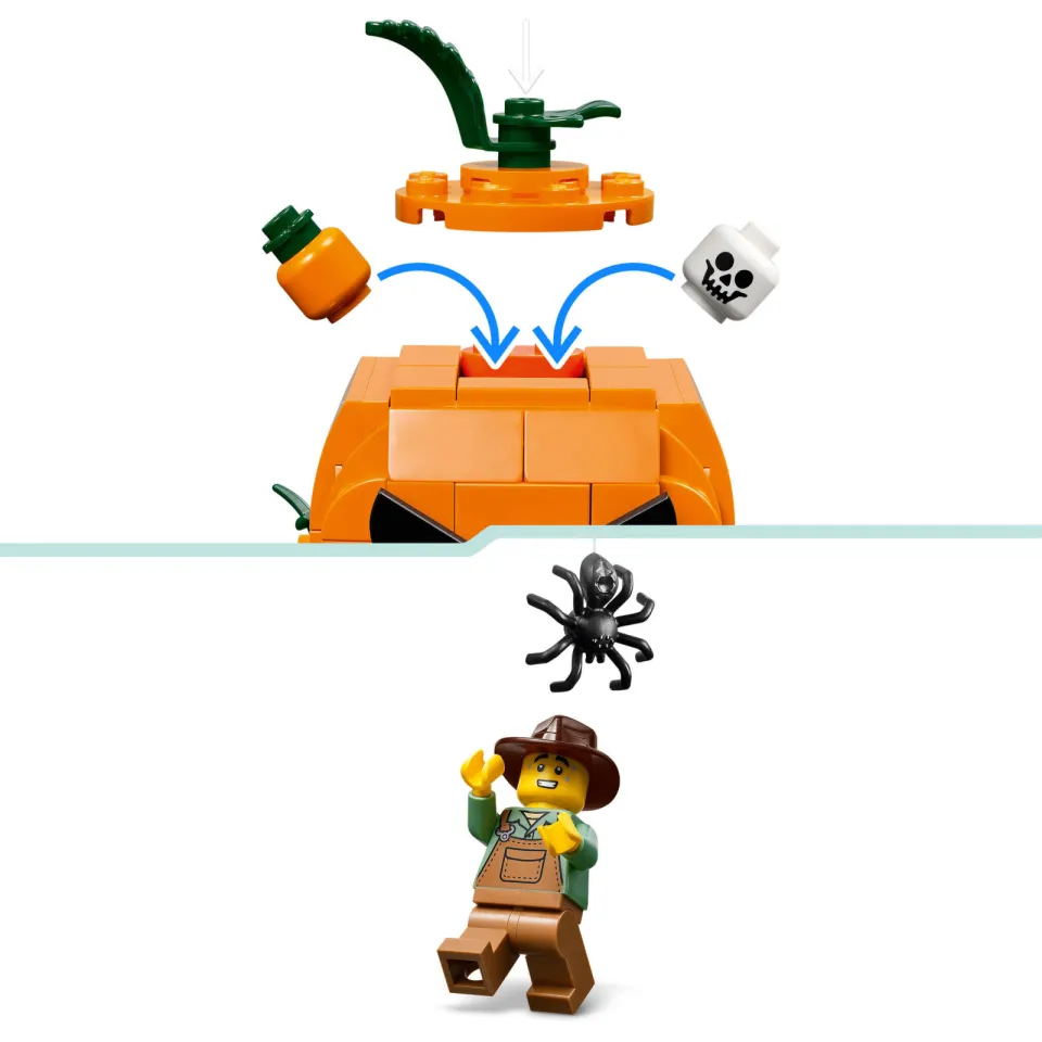 Lego Seasons and Occasions Griezelpompoentruck Halloween Bouwpakket 40822, foto 7