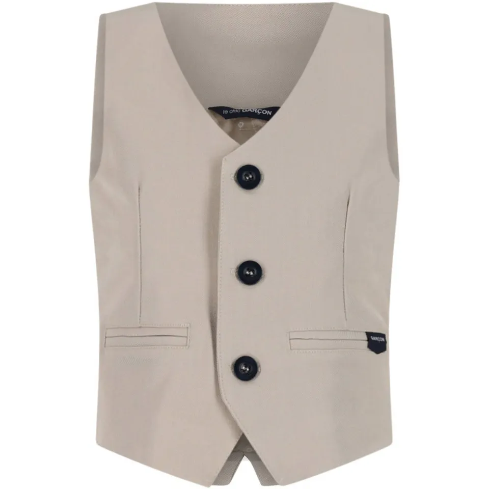 Le Chic Garcon gilet grijs, foto 3