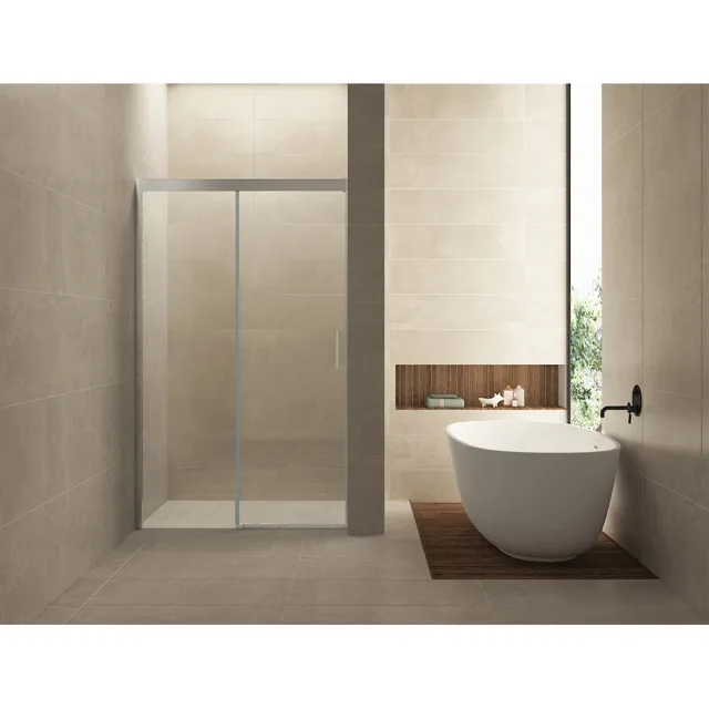 Wiesbaden Douchedeur | Softclose 2.0 | 90x200cm | 8mm Aluminium NANO Coating | Nisdeur