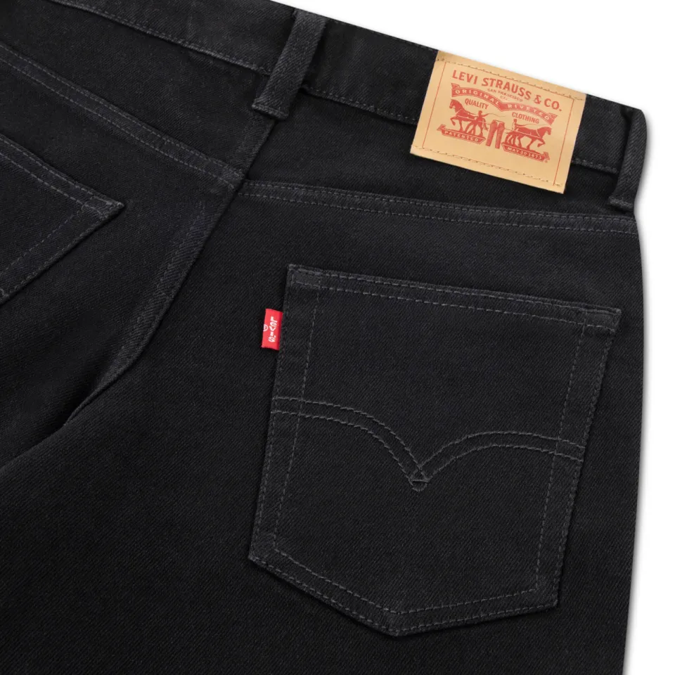 Levi's Kids loose fit tapered jeans - zwart, foto 3