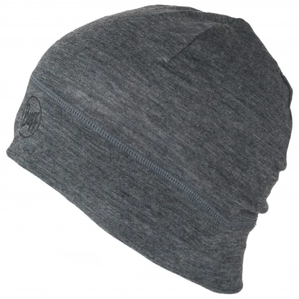 Buff Lightweight Merino Wool Hat - Muts maat One Size, grijs