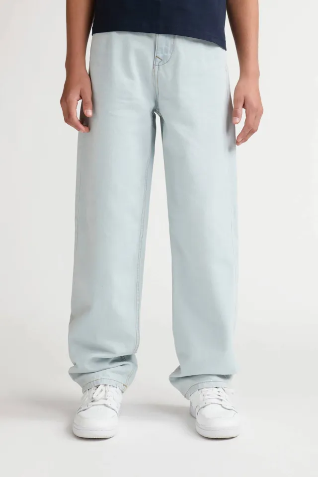 Petrol Industries loose fit jeans light blue denim, foto 3