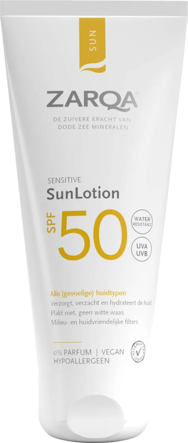 Zarqa Sensitive SunLotion SPF50 zonnebrandlotion