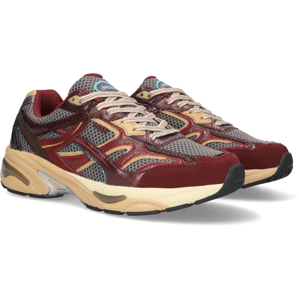 Mexx Viper Tasty sneakers - rood/grijs, foto 2