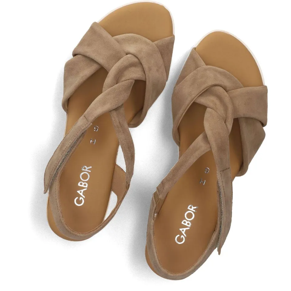 Gabor Sandalen 761 Taupe, foto 2