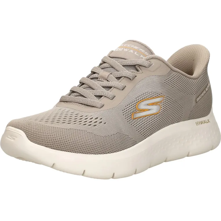 Skechers Go Walk Flex lage sneakers beige, foto 5