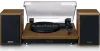 Lenco LS-100WD Platenspeler met Bluetooth - Twee externe Speakers - Auto-stop - Hout