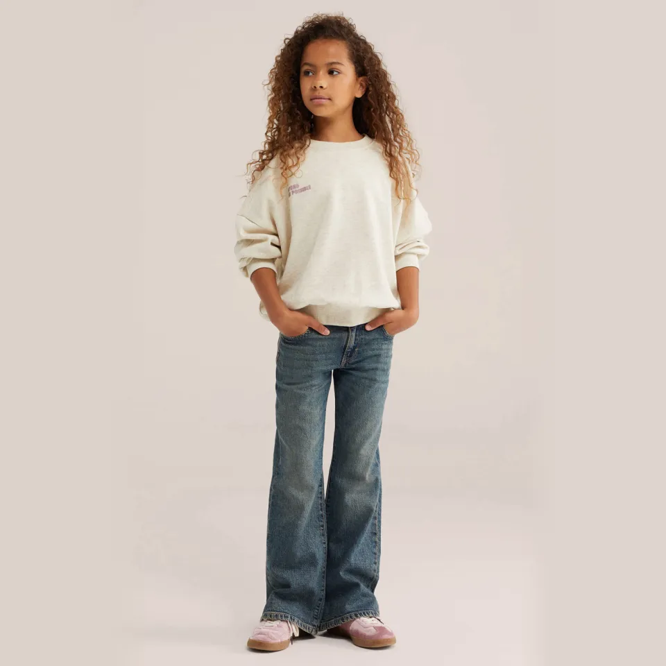 WE Fashion Blue Ridge flared jeans - mediumblauw
