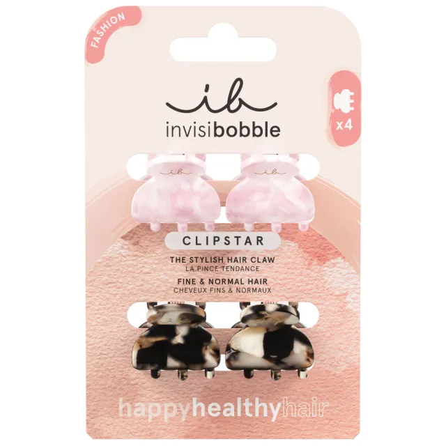 Invisibobble Clipstar Petit Four haarclips 4 stuks, foto 2