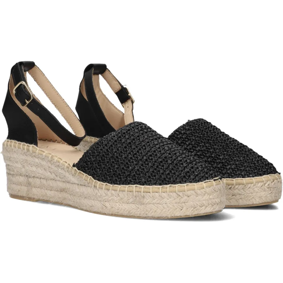 AYANA Espadrilles Yu644 Zwart, foto 3