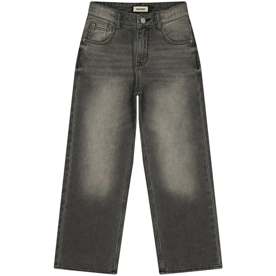 Raizzed Hanoi baggy loose fit jeans - grijs, foto 2