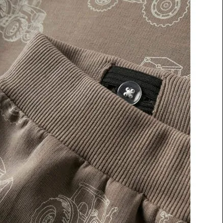 NAME IT MINI regular joggingbroek lichtbruin, foto 3