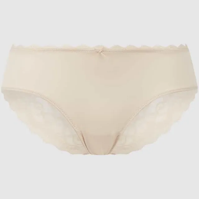 Mey Heupslip met kanten inzet beige, foto 2