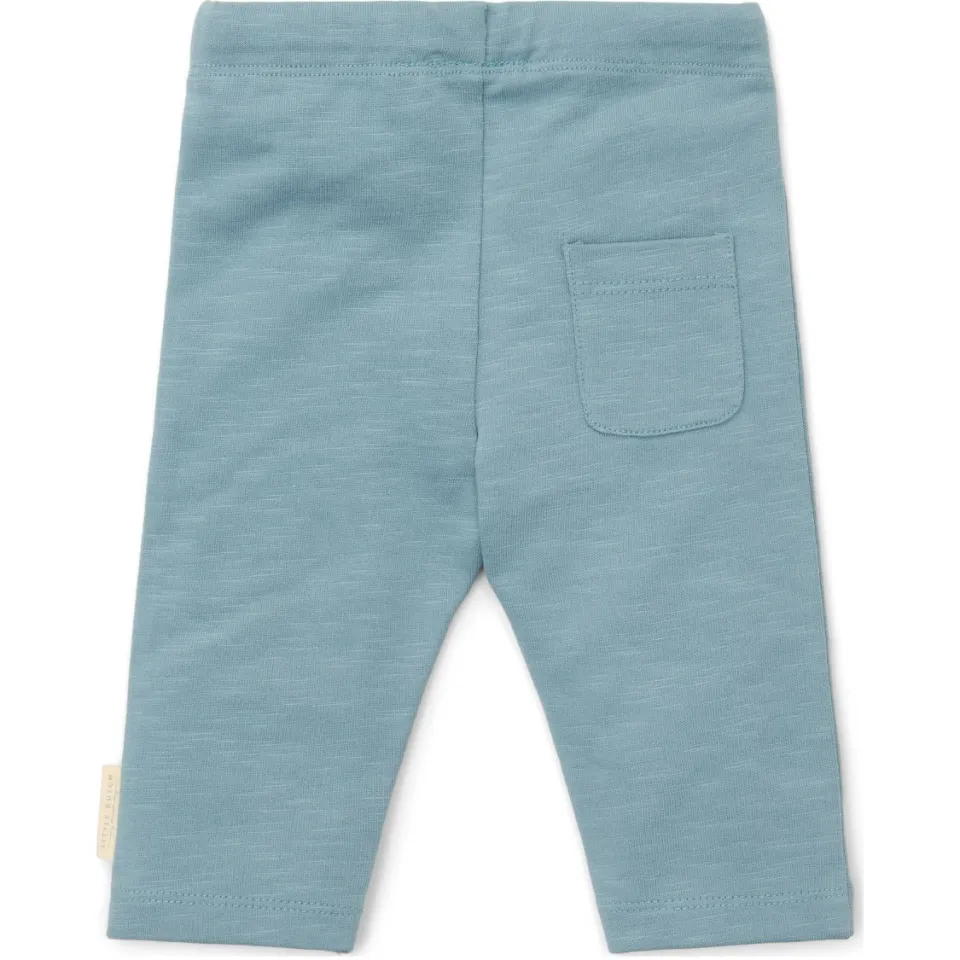 Little Dutch straight babybroek blauw effen, foto 3
