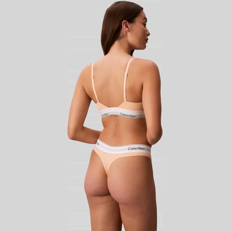 Calvin Klein bralette abrikoos, foto 3