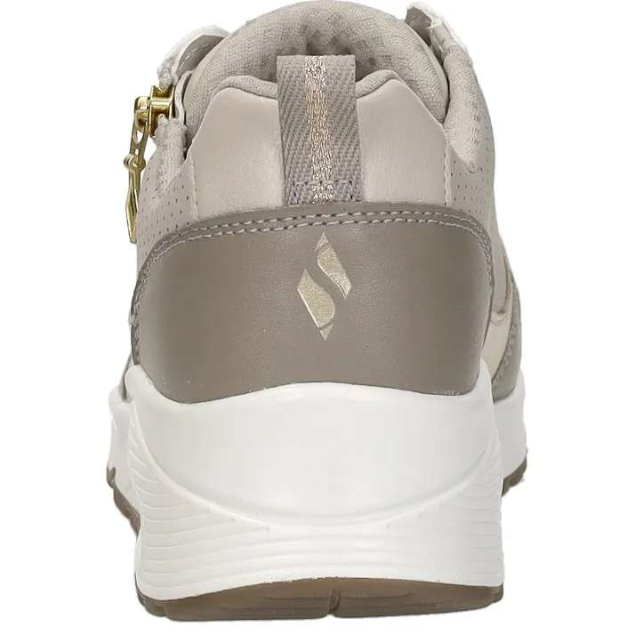 Skechers Uno Metallic Sliders sneakers beige, foto 6