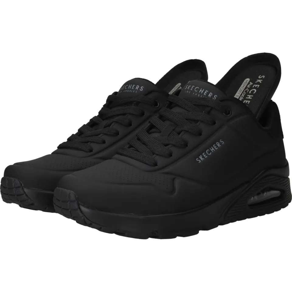 Skechers Uno lage sneakers zwart, foto 5