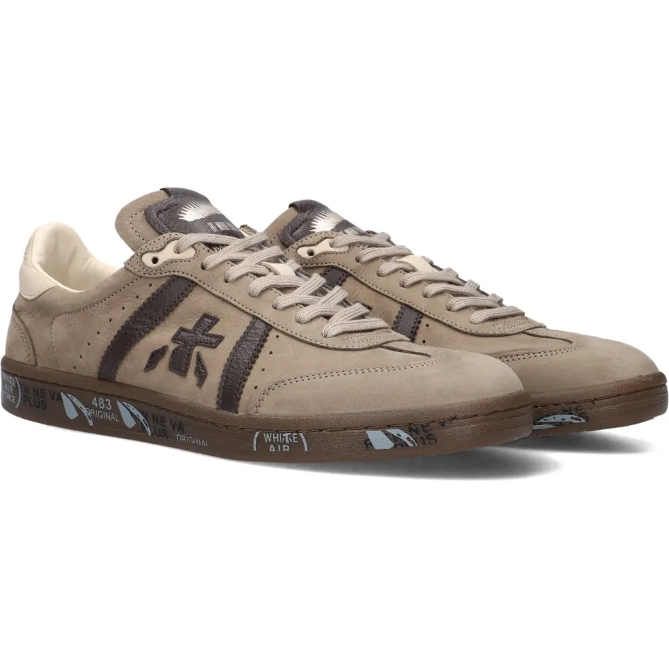 Premiata Heren Sneakers Bonnie - Taupe, foto 2