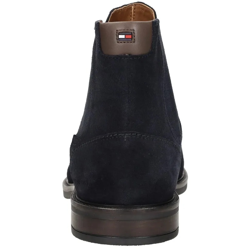 Tommy Hilfiger Corporate Dressy Chelsea boots donkerblauw, foto 6