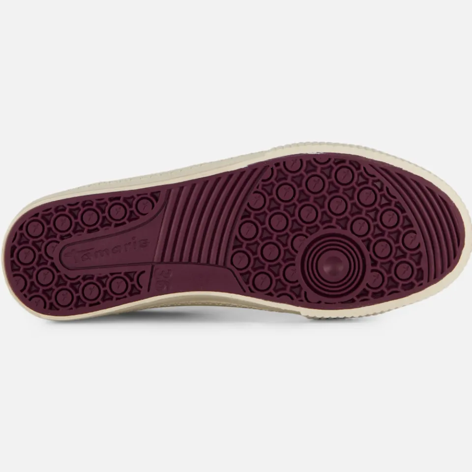 Tamaris lage sneakers bruin, foto 5