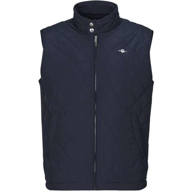 Gant Donsjas Gant QUILTED WINDCHEATER VEST Avondblauw