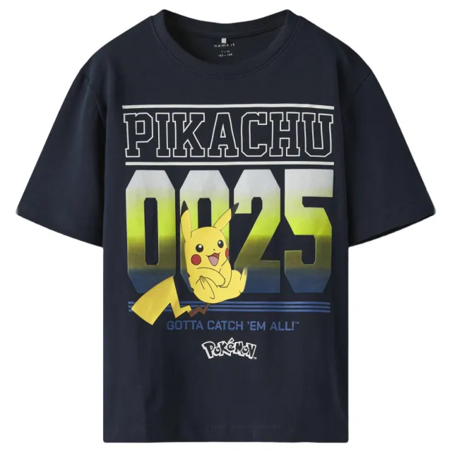 NAME IT Pokemon T-shirt donkerblauw met print navy blazer, foto 2