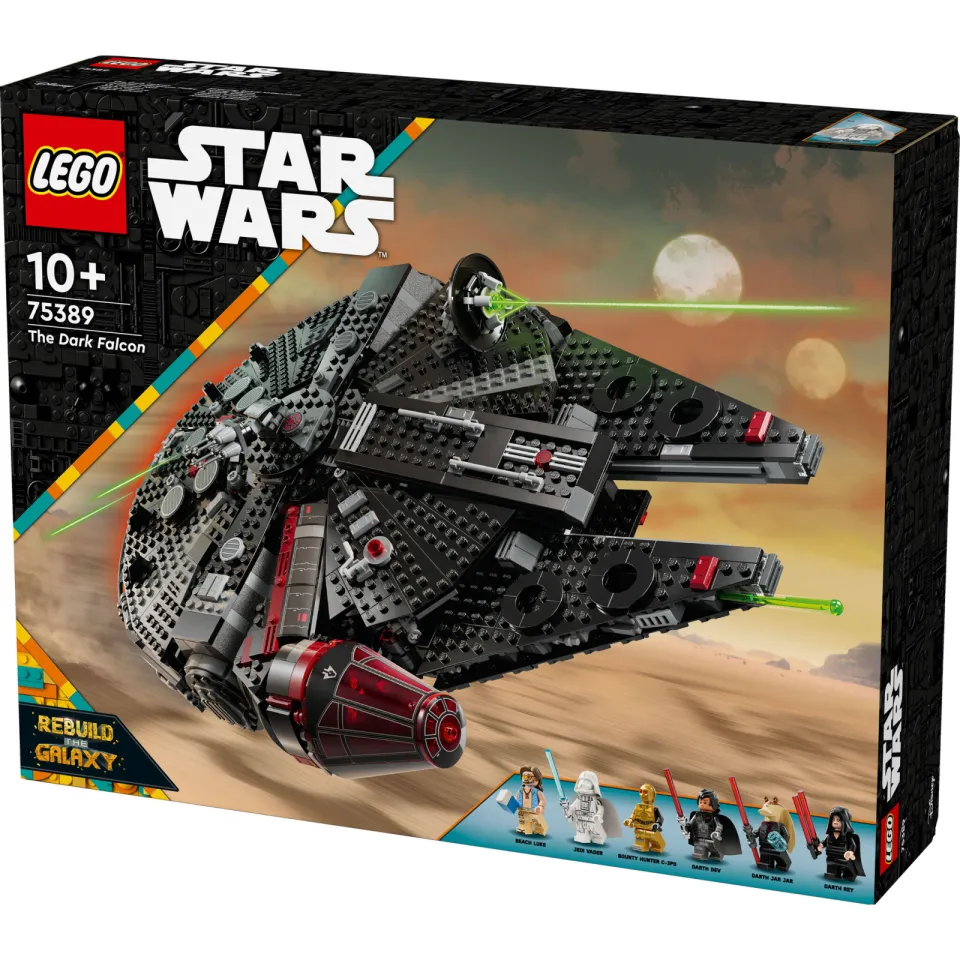 Lego Star Wars Dark Falcon Bouwbaar Ruimteschip Speelgoed Bouwpakket voor Kinderen 75389, foto 3