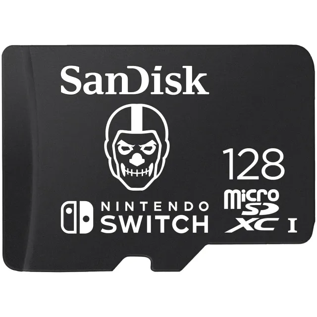 Sandisk MicroSDXC Extreme Gaming 128GB Nintendo licensed Fortnite Skull Trooper Micro SD-kaart