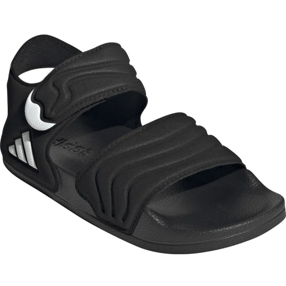 Adidas Sportswear Adilette sandalen zwart/wit, foto 2