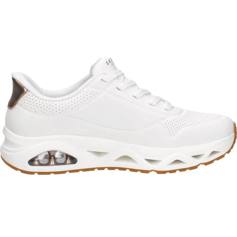 Skechers Uno Glide Step Glide On Air lage sneakers wit