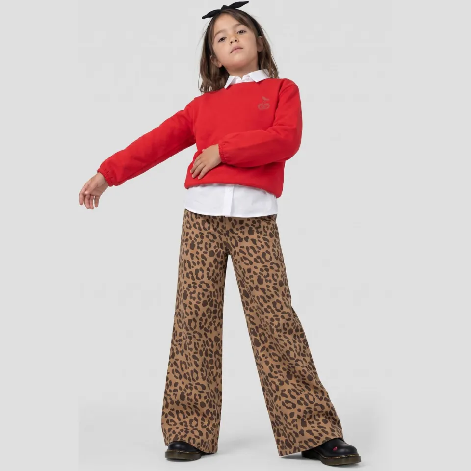 Orange Stars sweater met backprint - rood, foto 3