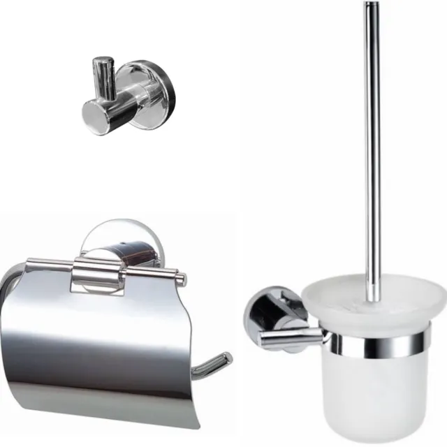 Best Design Complete toiletset Best Design Rome Metaal/Glas