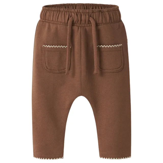 Lil' Atelier joggingbroek bruin, foto 2