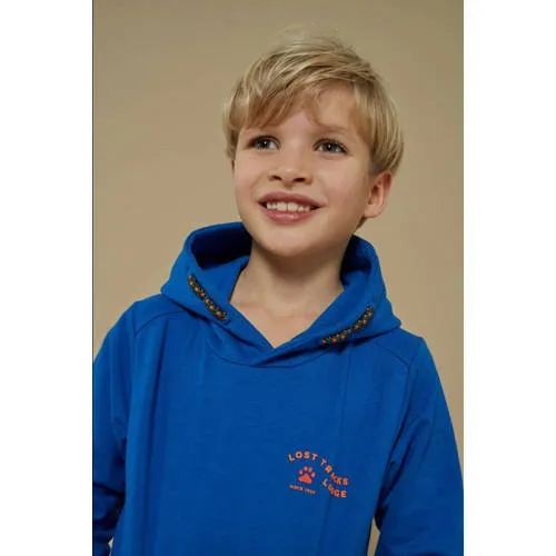 Sturdy hoodie blauw Chasing trails, foto 5