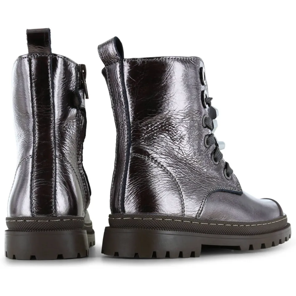 Shoesme veterboot zilver, foto 3