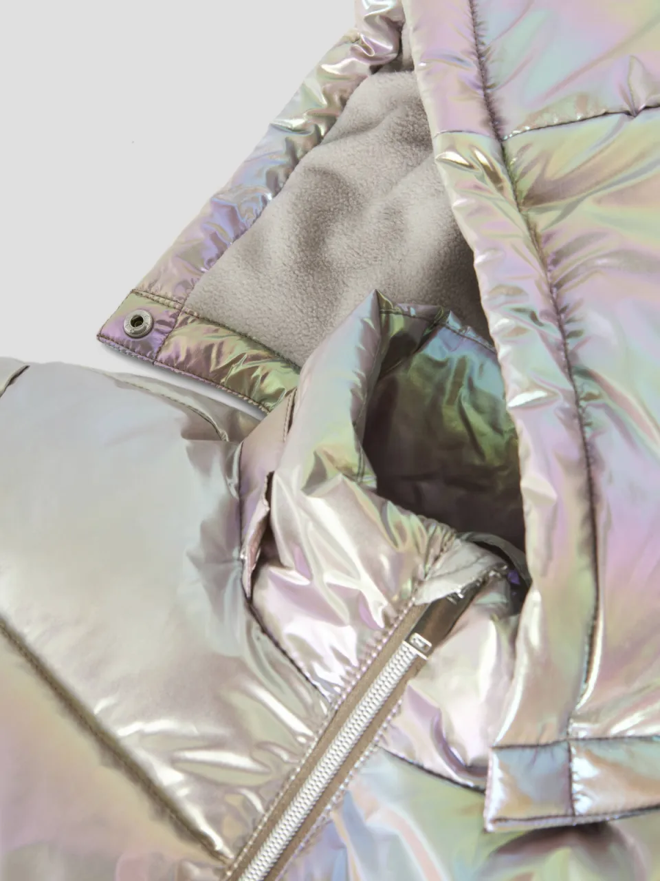 NAME IT winterjas metallic zilver, foto 7