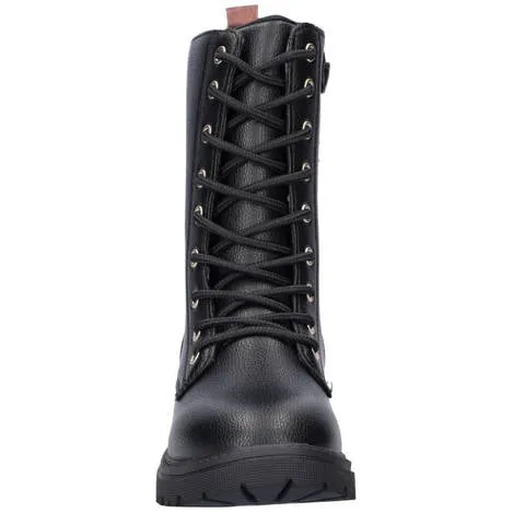 Nelson Kids enkelboots met profielzool - zwart, foto 3