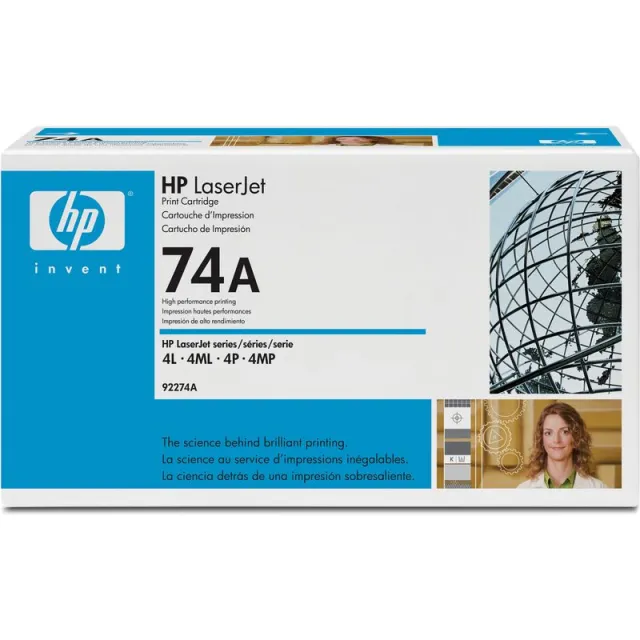 Hp 74A (92274A) Toner Zwart