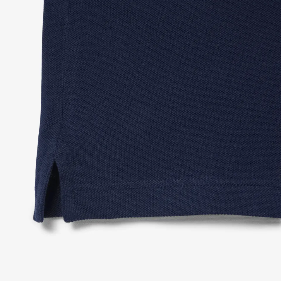 Lacoste slim polo donkerblauw navy blue, foto 6