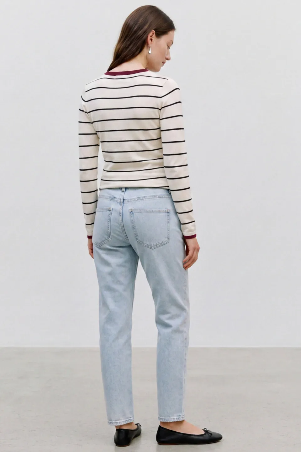 Vero Moda MATERNITY zwangerschaps mom jeans - light blue denim, foto 4