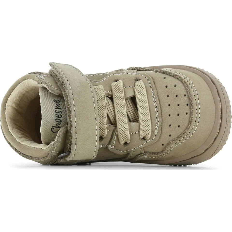 Shoesme leren sneakers taupe, foto 4