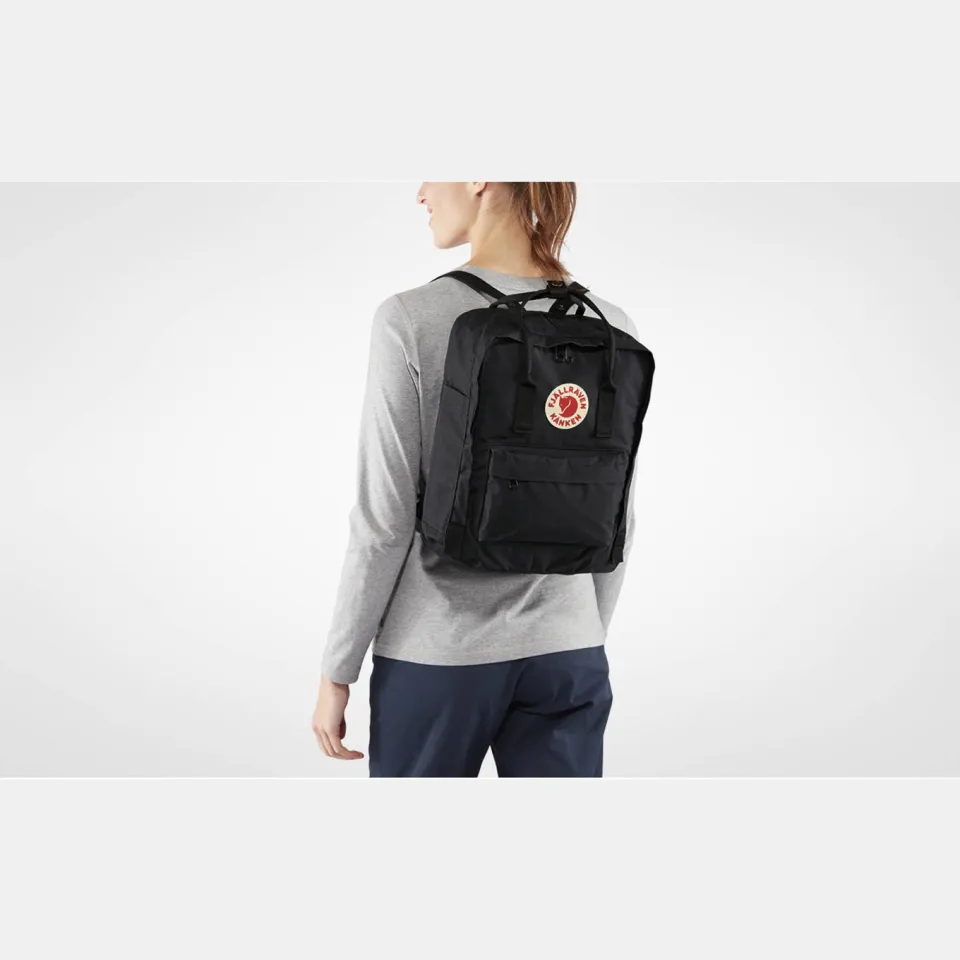 Fjällräven Kånken rugzak lichtgrijs roze, foto 4