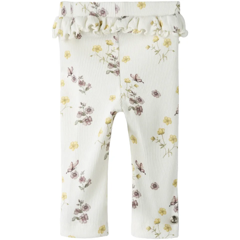 Lil' Atelier baby slim legging ecru, foto 2