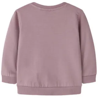 NAME IT BABY sweater met print - lila Paars Printopdruk, foto 2