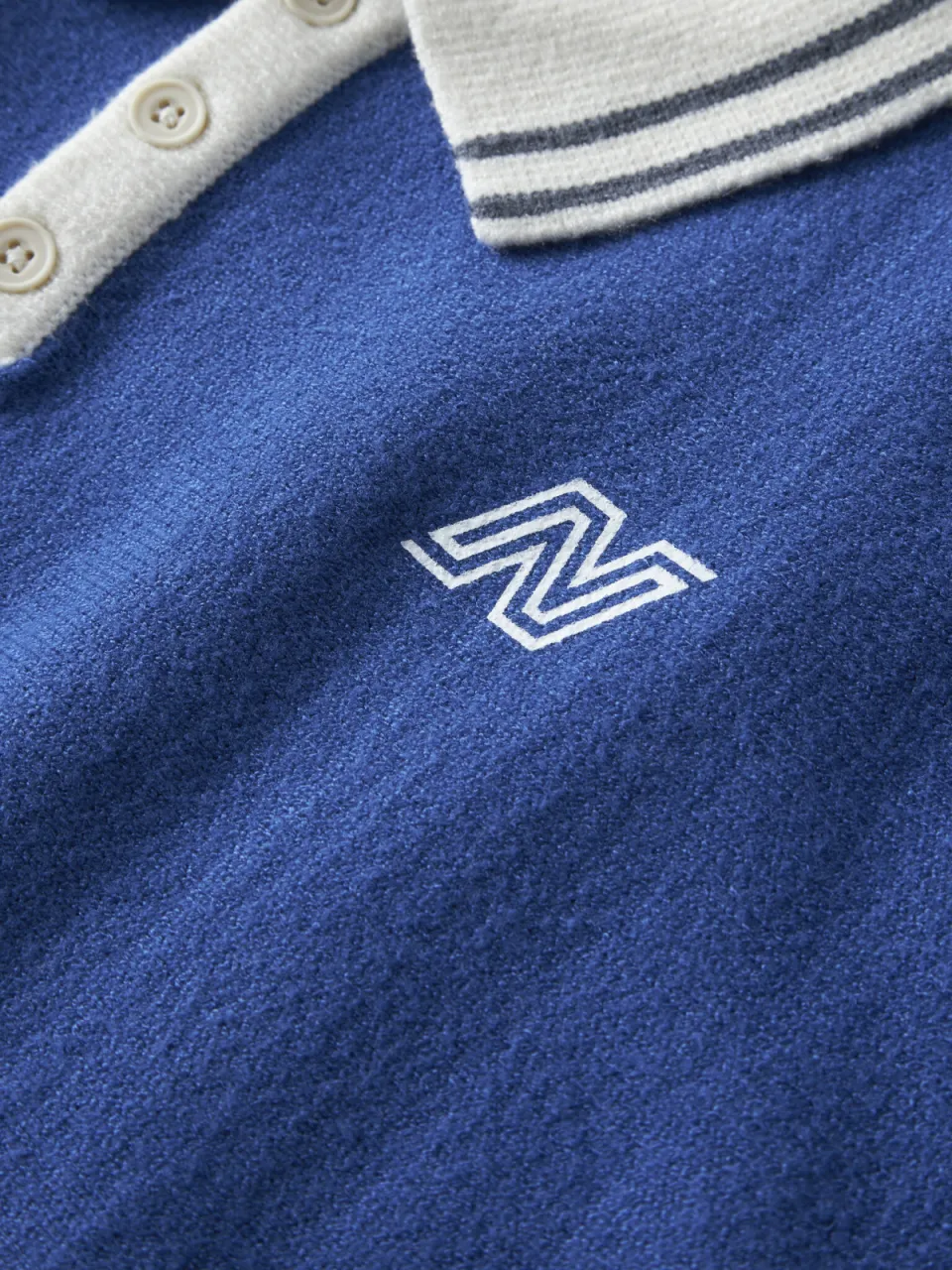 NAME IT KIDS rechtvallende gebreide trui - blauw, foto 5